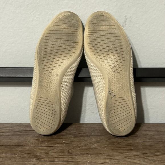 Allbirds Tree Breezers Women’s Comfort Casual Slip-On Flats Shoes Size 6.5 Beige - Picture 6 of 8